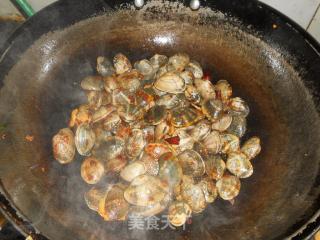 香辣花蛤（四川人喜欢的味道）的做法步骤：5