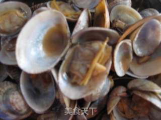炒带壳花蛤的做法步骤：6