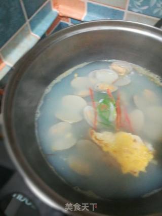 花甲蛋汤的做法步骤：2