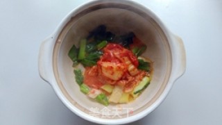 韩式泡菜海鲜汤的做法步骤：5