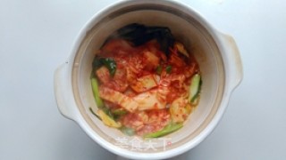韩式泡菜海鲜汤的做法步骤：6