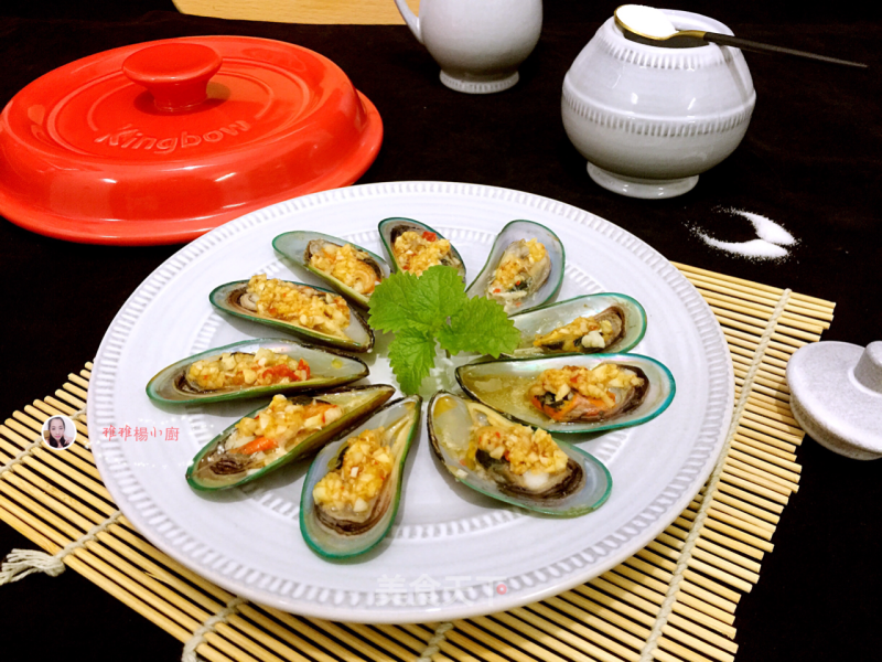 坤博砂锅空烤—青口贝的做法