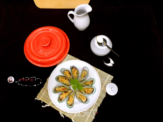 坤博砂锅空烤—青口贝的做法步骤：13