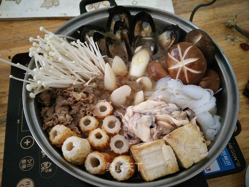 寿喜烧锅(日式牛肉锅)的做法