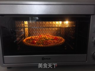 #信任之美#海鲜大狂欢披萨——家庭版（冷藏发酵）的做法步骤：15