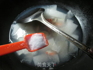 双鲜冬瓜汤的做法步骤：5