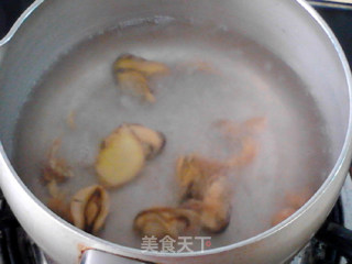 淡菜海米燕麦粥的做法步骤：5