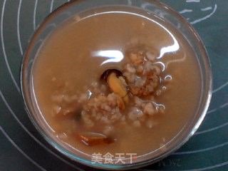 淡菜海米燕麦粥的做法步骤：8