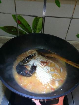 [新味COOK的试用报告]----西班牙海鲜烩饭的做法步骤：5