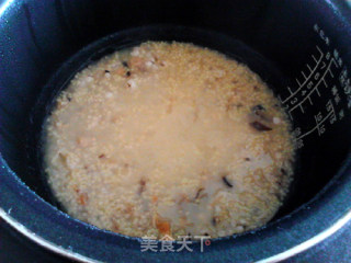 干贝淡菜小米粥的做法步骤：10