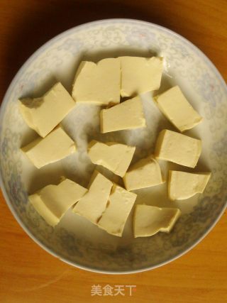 清蒸淡菜豆腐的做法步骤：2