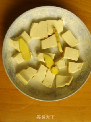 清蒸淡菜豆腐的做法步骤：3