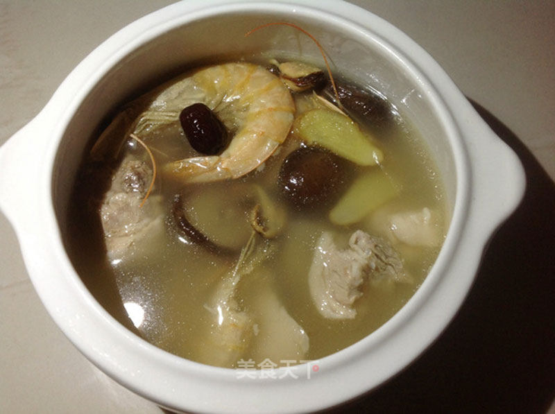 排骨海鲜汤---秋季滋润汤的做法
