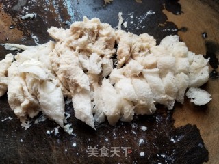 竹荪带子烩豆腐的做法步骤：2
