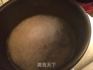 蟹黄带子粥的做法步骤：2