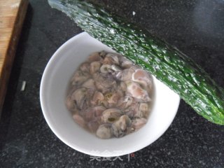海蛎子瓜片汤的做法步骤：1