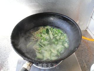 海蛎子瓜片汤的做法步骤：5