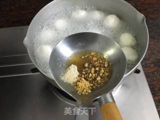 墨鱼丸煮龙须菜的做法步骤：6