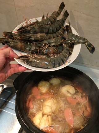 麻辣海鲜锅的做法步骤：23
