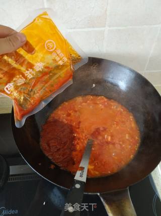 西红柿牛肉火锅的做法步骤：9