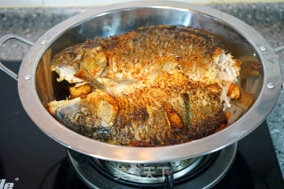 美食节香辣烤鱼----平底锅版本的做法步骤：19