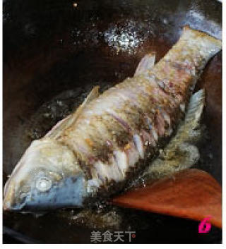 年味菜之干烧鲤鱼的做法步骤：6