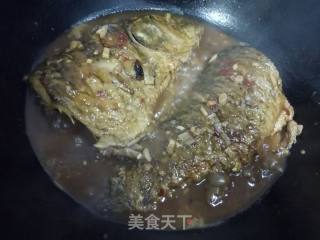 红油豆瓣酱烧鲤鱼的做法步骤：18