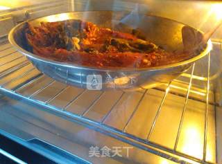 #ACA烘焙明星大赛#【酸菜烤鱼】电烤箱的做法步骤：5