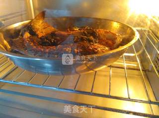 #ACA烘焙明星大赛#【酸菜烤鱼】电烤箱的做法步骤：7