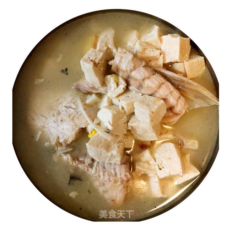 鲤鱼冻豆腐汤的做法