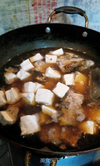 豆腐粉条大鱼汤的做法步骤：7