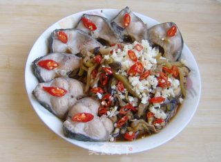 秋茄炝锅鱼的做法步骤：5