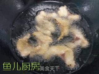 富贵牡丹香酥草鱼片──鱼儿厨房私房菜的做法步骤：10