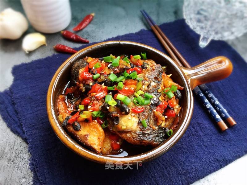 泡椒豆豉干烧鱼的做法