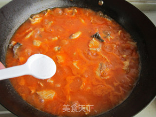 红果家番茄鱼火锅的做法步骤：13