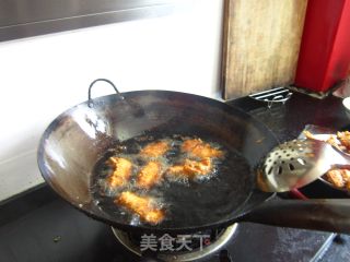 酥香鱼块的做法步骤：10