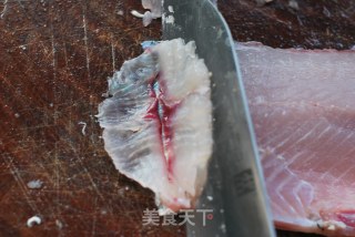 我家妈妈爱吃的【私家炝锅鱼】12图解蝴蝶鱼片的片法的做法步骤：7