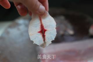我家妈妈爱吃的【私家炝锅鱼】12图解蝴蝶鱼片的片法的做法步骤：9