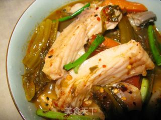 腌腌菜酸菜鱼的做法步骤：17