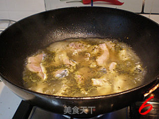 【创意新派菜】----香辣盐菜鱼的做法步骤：6